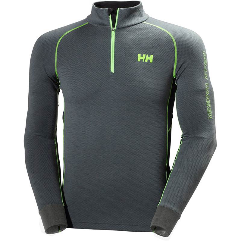 Helly Hansen Mens HH Warm Flow High Neck 1/2 Zip Baselayer-2