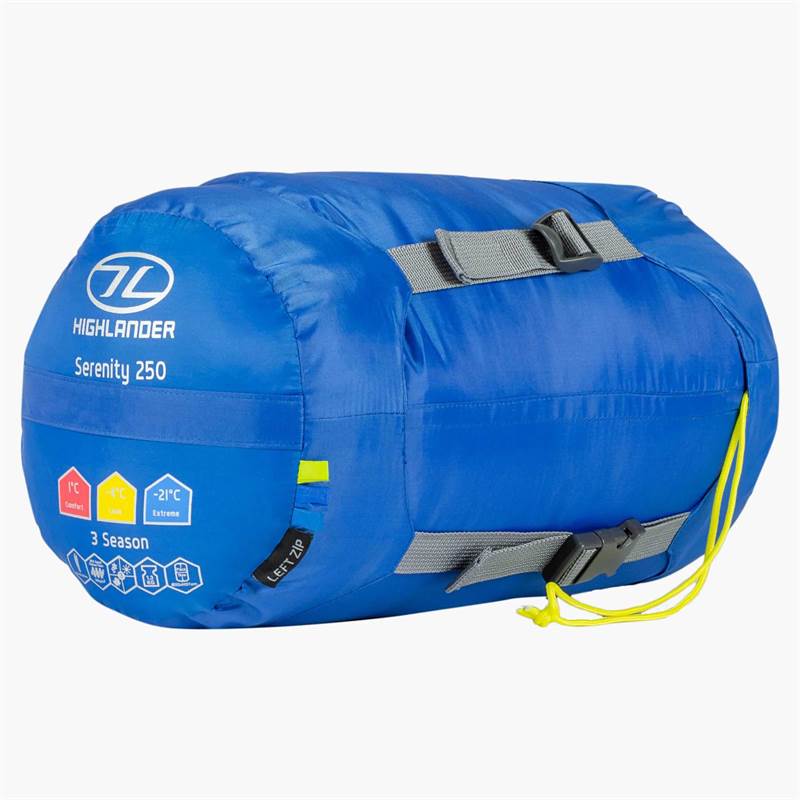 Highlander Serenity 250 Mummy Sleeping Bag-5
