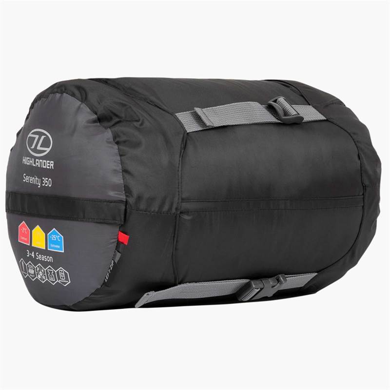 Highlander Serenity 350 Mummy Sleeping Bag-5