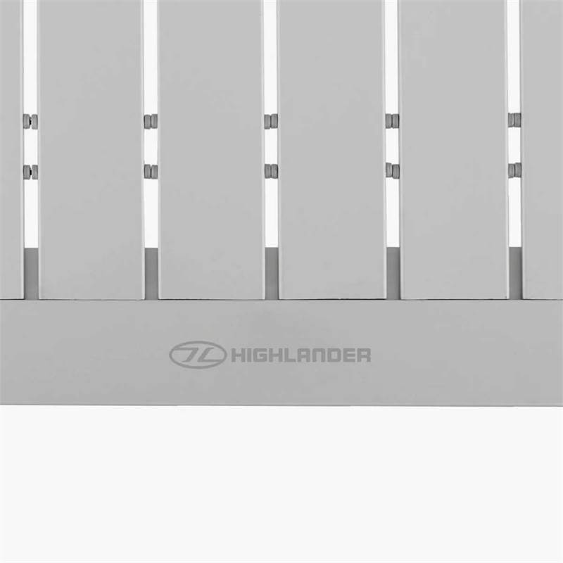 Highlander Aluminium Slat Folding Camping Table Small-2