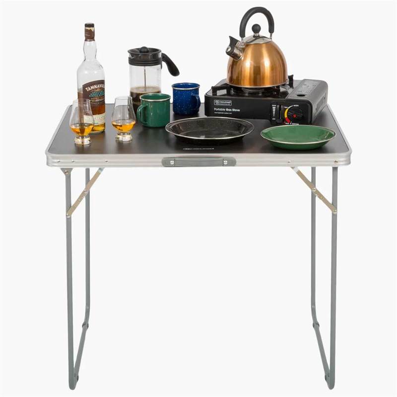 Highlander Compact Folding Camping Table Single-2