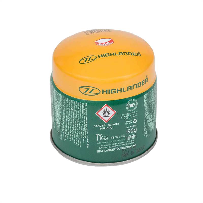 Highlander 190G Pierceable Gas Cartridge-1