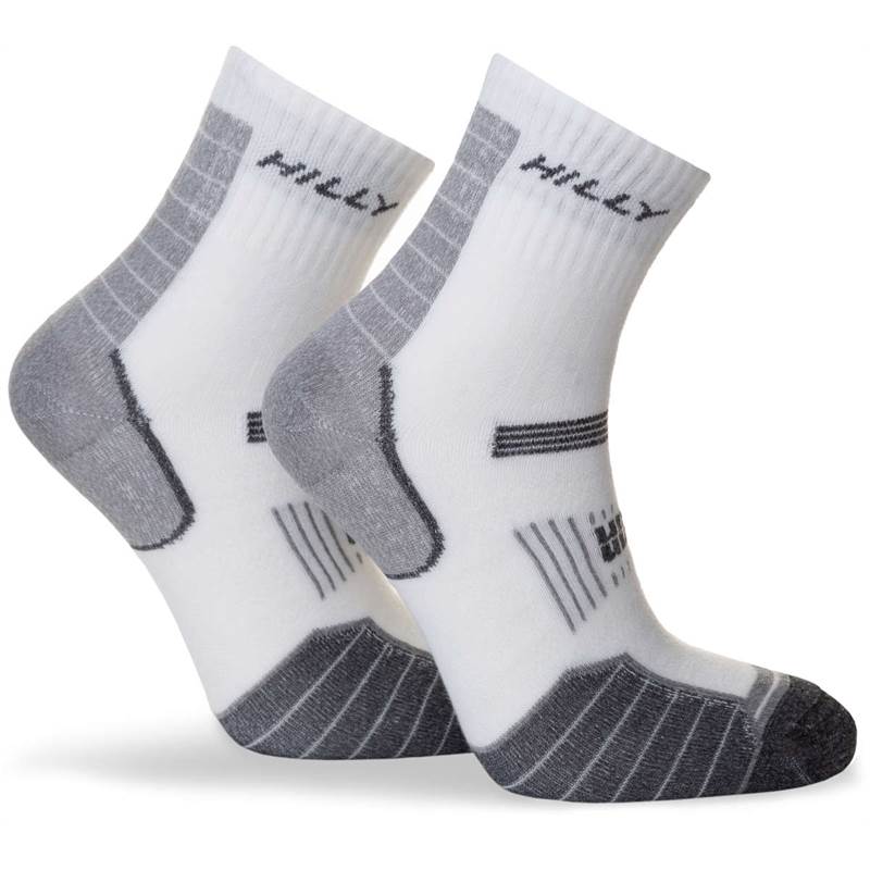 Hilly Unisex Twin Skin Minimum Cushioning Running Anklets-5