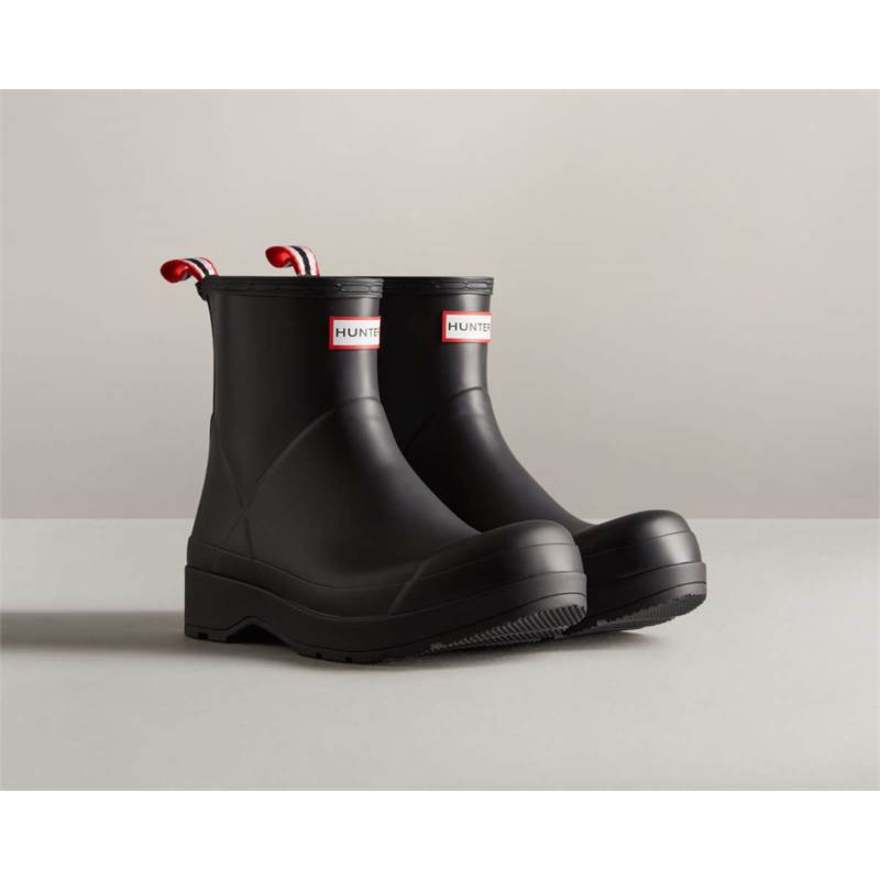 Hunter Mens Original Play Short Wellington Boots-1