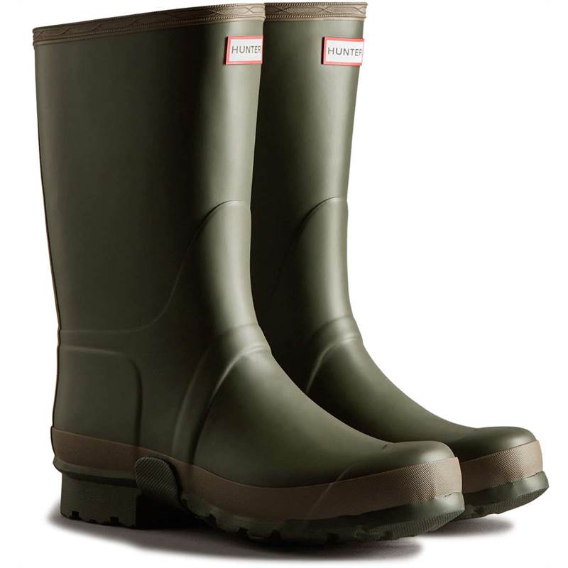Hunter Mens Gardener Wellington Boots-1