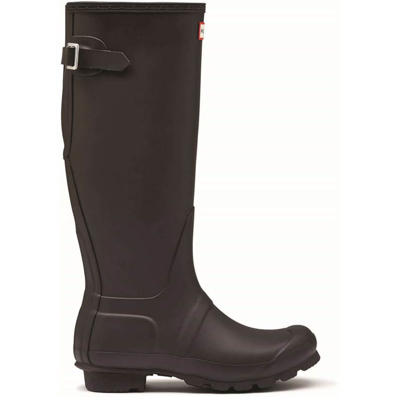 Hunter Womens Original Tall Back Adjustable Wellington Boots-2