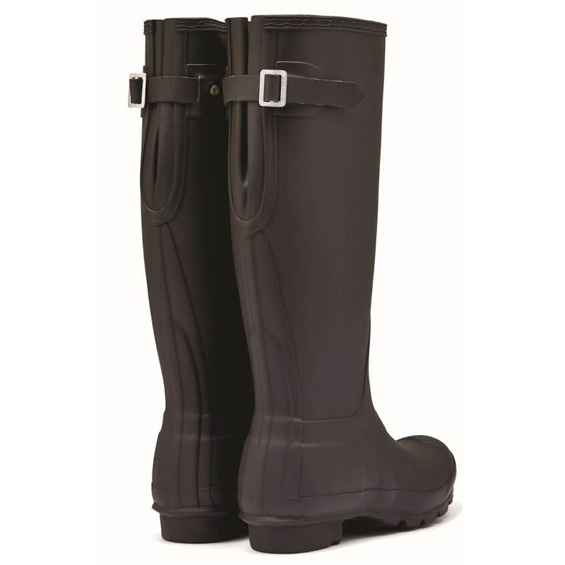 Hunter Womens Original Tall Back Adjustable Wellington Boots-4