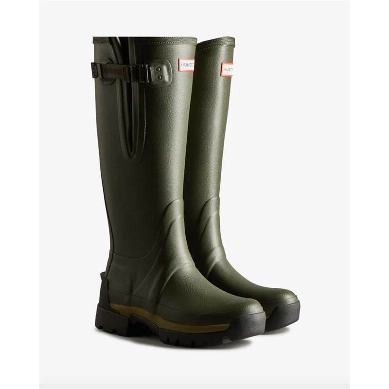 Hunter Womens Balmoral Adjustable Neoprene Lined Wellington Boots-1