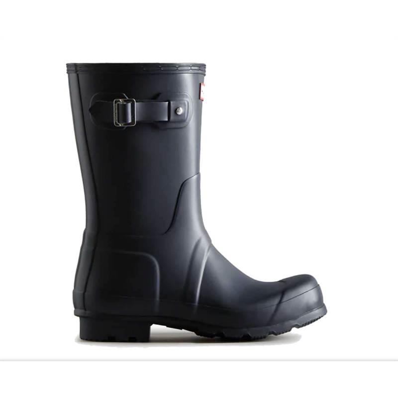 Hunter Mens Original Short Wellington Boots-3