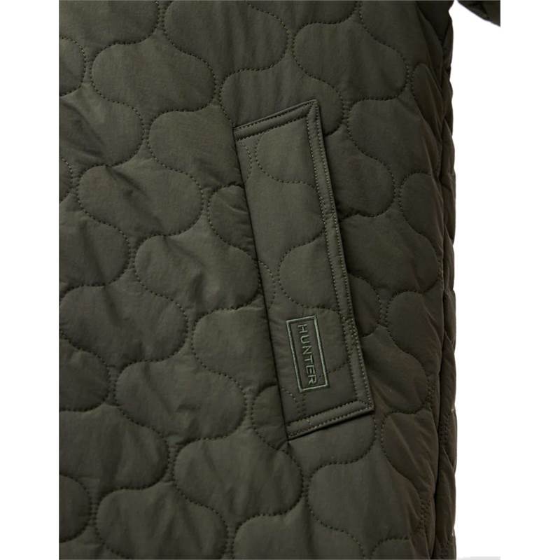 Hunter Womens Fionn Long Quilted Jacket-2