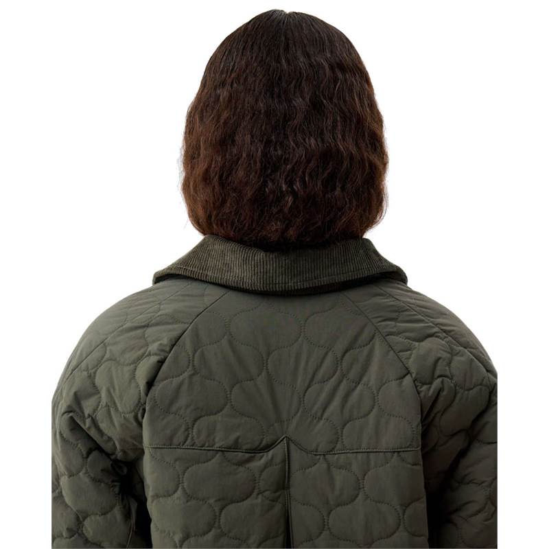 Hunter Womens Fionn Long Quilted Jacket-4