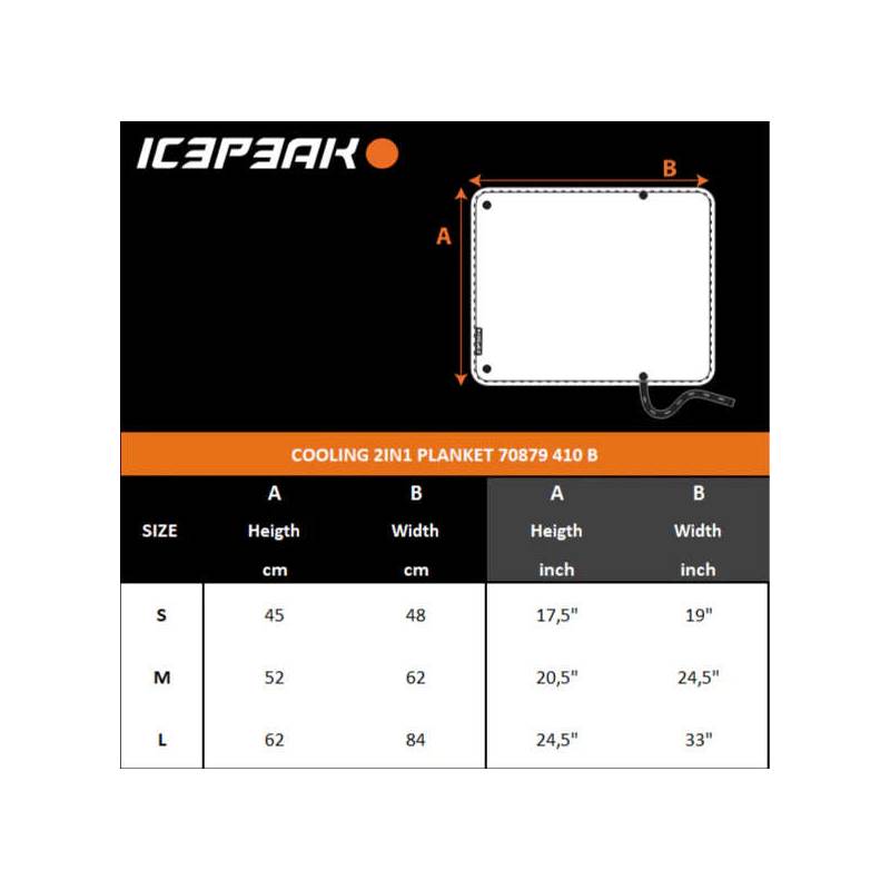 Icepeak Cooling 2-In-1 Dog Blanket-4