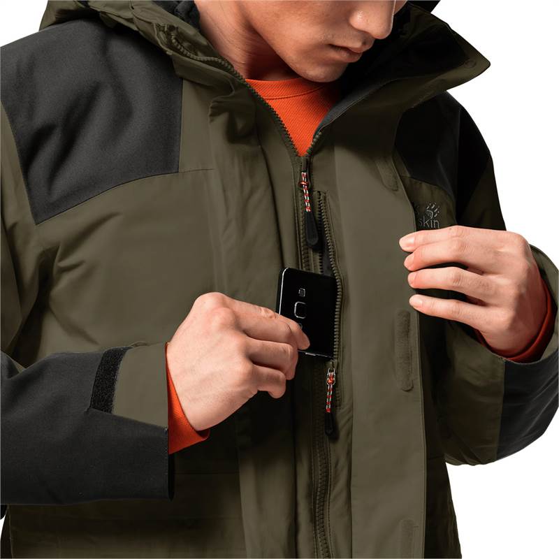 Jack Wolfskin Mens Thorvald 3-in-1 Waterproof Jacket-4