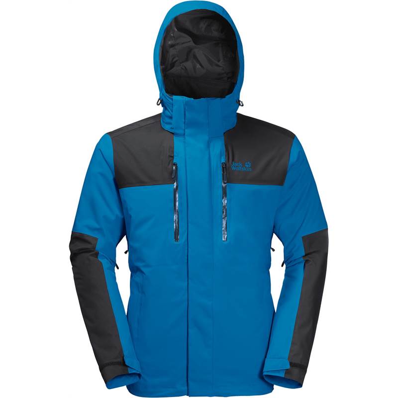 Jack Wolfskin Mens Jasper 3-in-1 Waterproof Jacket-1