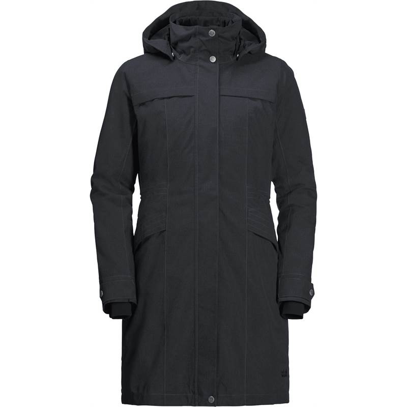 Jack Wolfskin Womens Golden Peak 3-in-1 Waterproof Coat-1