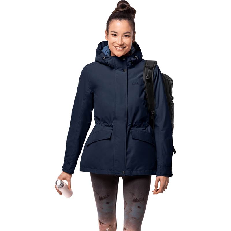 Jack Wolfskin Womens Lake Louise Waterproof Jacket-2