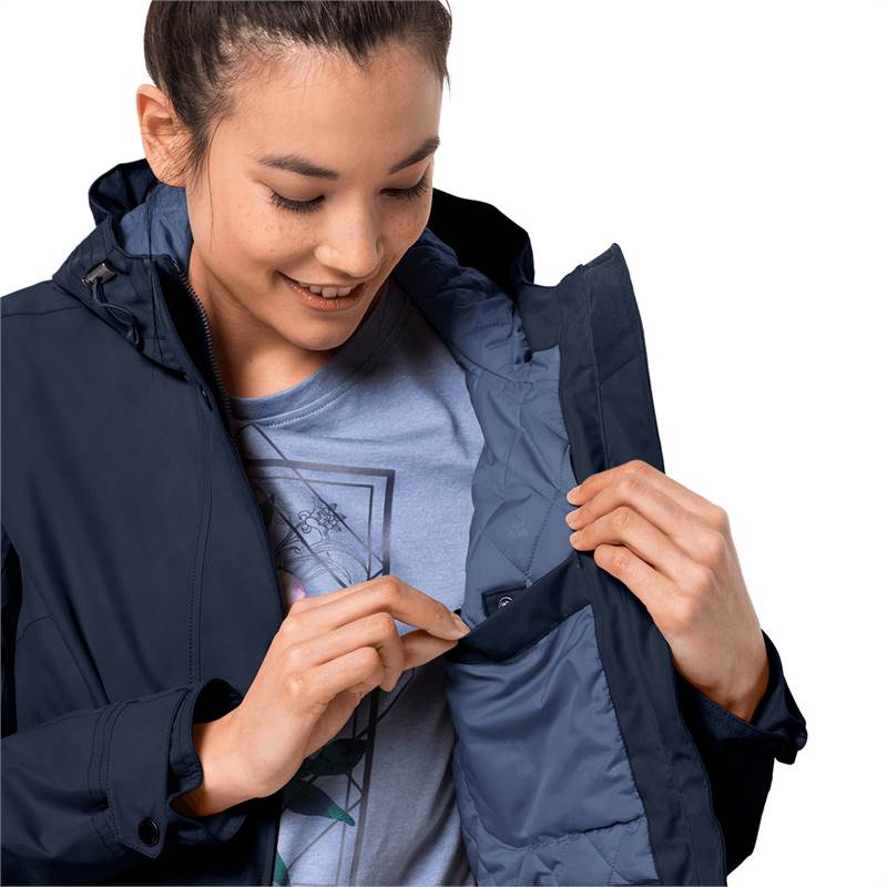 Jack Wolfskin Womens Lake Louise Waterproof Jacket-3