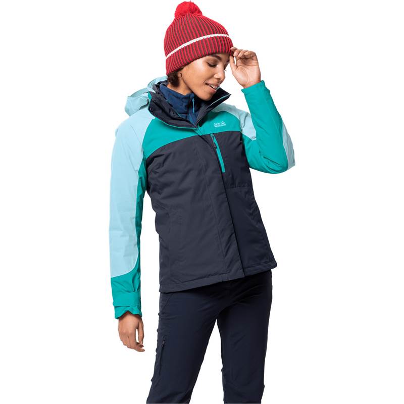 Jack Wolfskin Womens Whitney Peak 3-in-1 Waterproof Jacket-3