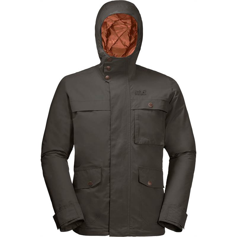 Jack Wolfskin Mens Wildwood Waterproof Jacket-1