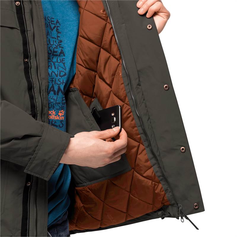 Jack Wolfskin Mens Wildwood Waterproof Jacket-4