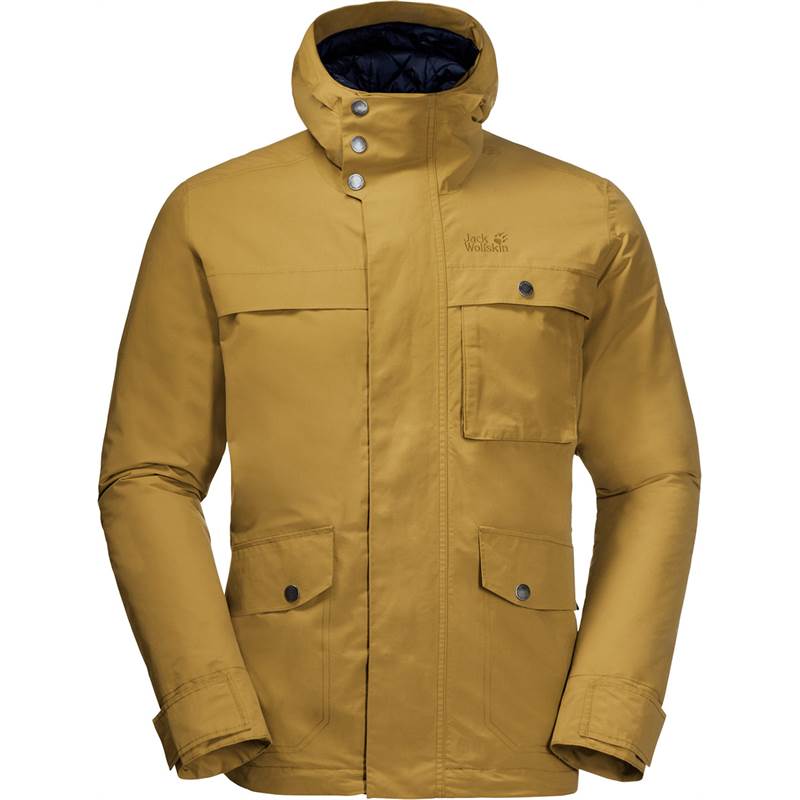 Jack Wolfskin Mens Wildwood Waterproof Jacket-5