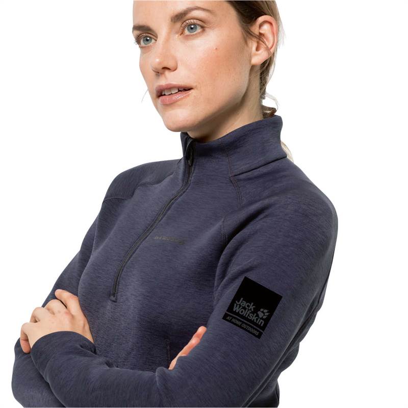 Jack Wolfskin Womens Athletic Half Zip Pullover-3