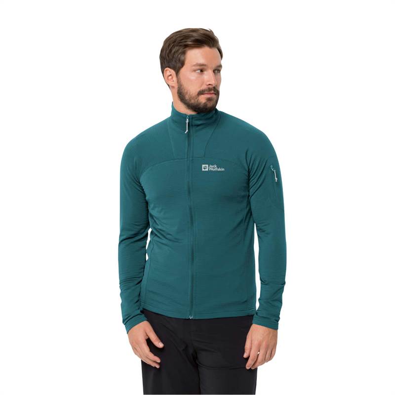 Jack Wolfskin Mens Prelight Full Zip Fleece-5