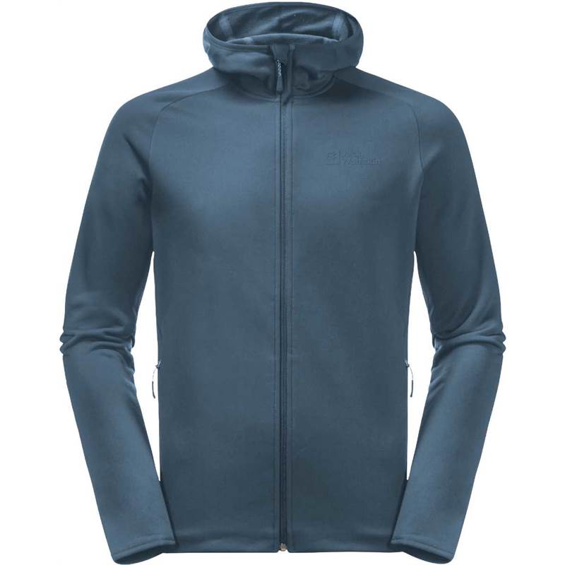 Jack Wolfskin Mens Baiselberg Hooded Full-Zip Fleece Jacket-1