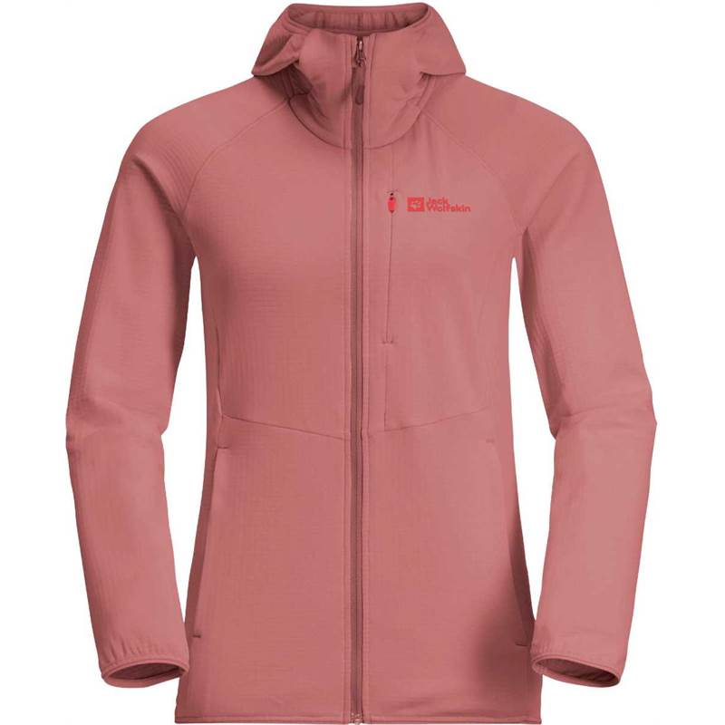 Jack Wolfskin Womens Kolbenberg Hooded Fz Fleece-1