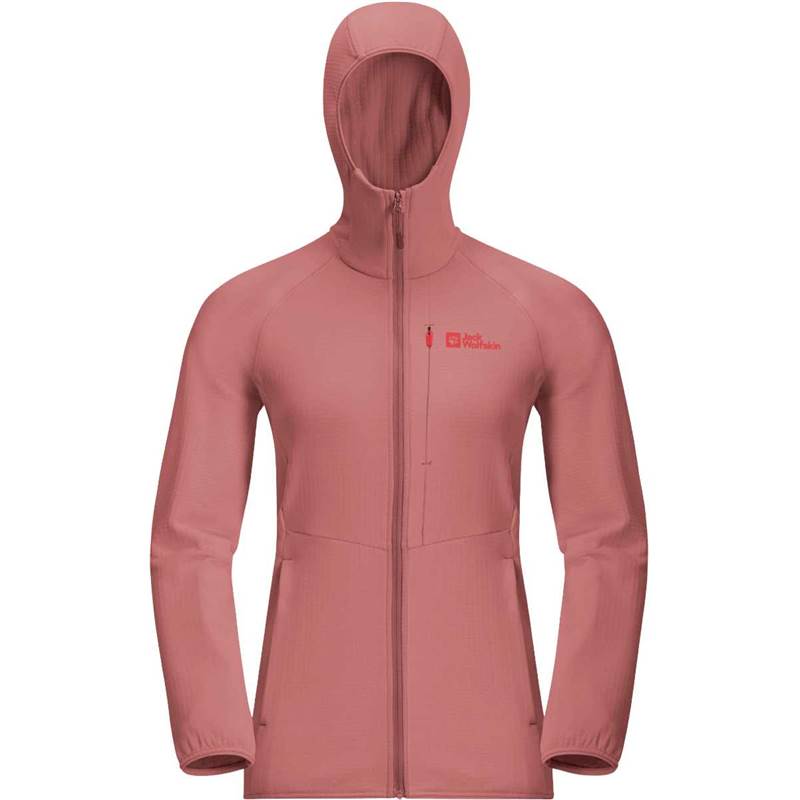Jack Wolfskin Womens Kolbenberg Hooded Fz Fleece-2