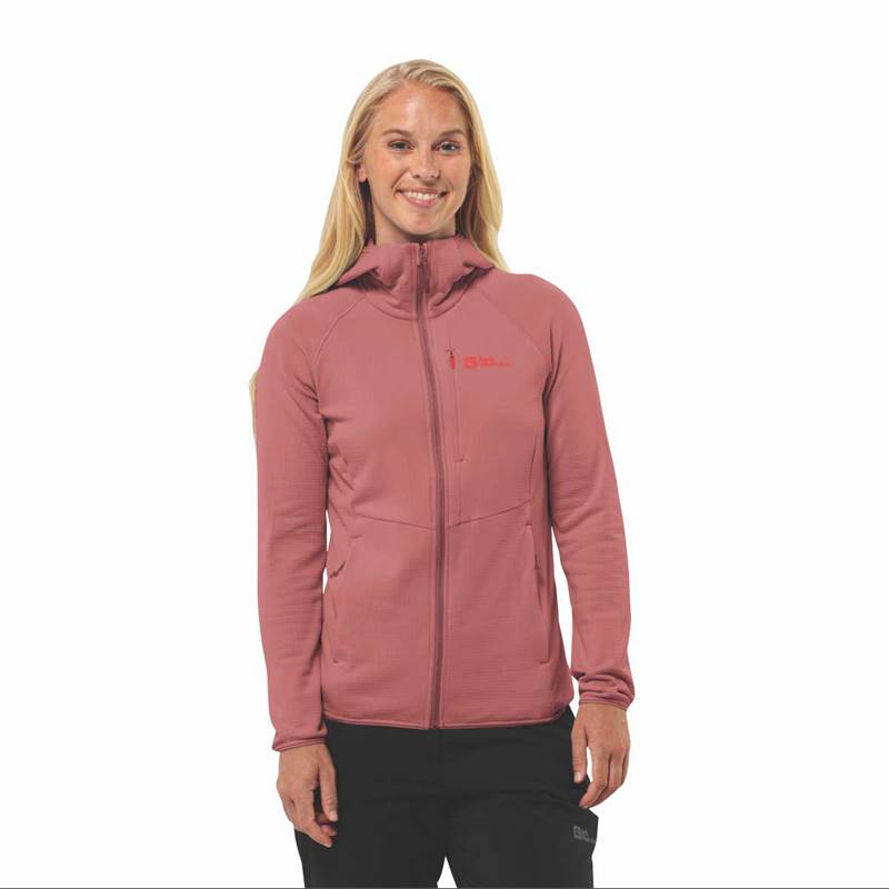 Jack Wolfskin Womens Kolbenberg Hooded Fz Fleece-3