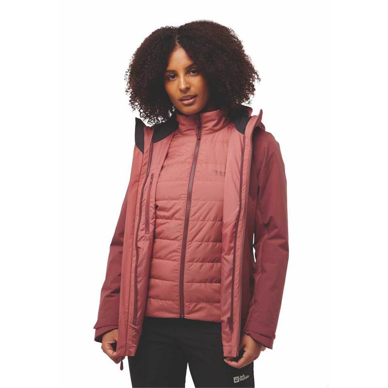 Jack Wolfskin Womens Hunberg 3in1 Jacket-2