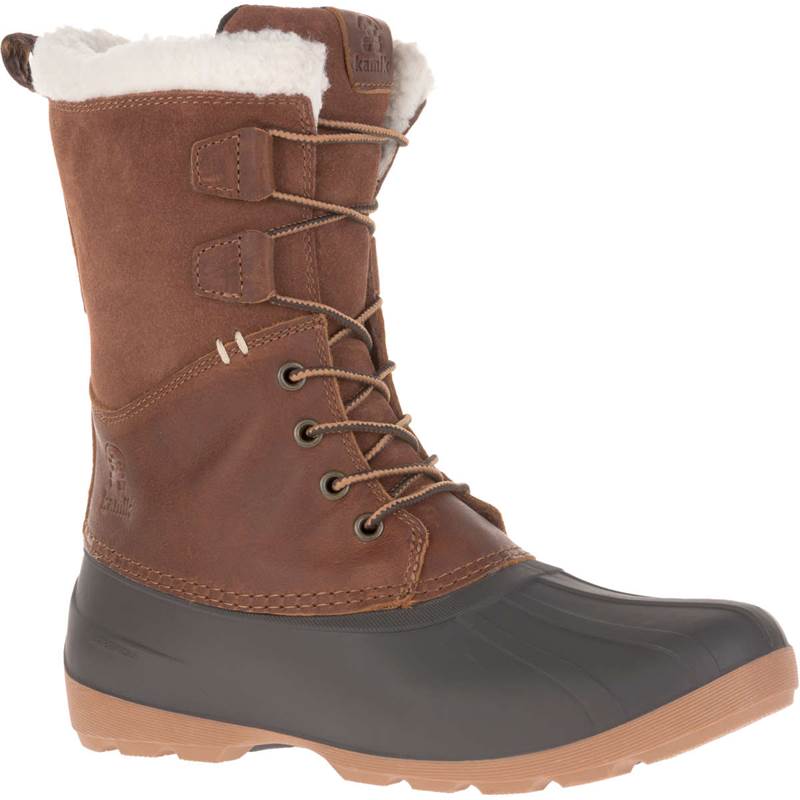 Kamik Simona Womens Winter Waterproof Leather Upper Boots-1