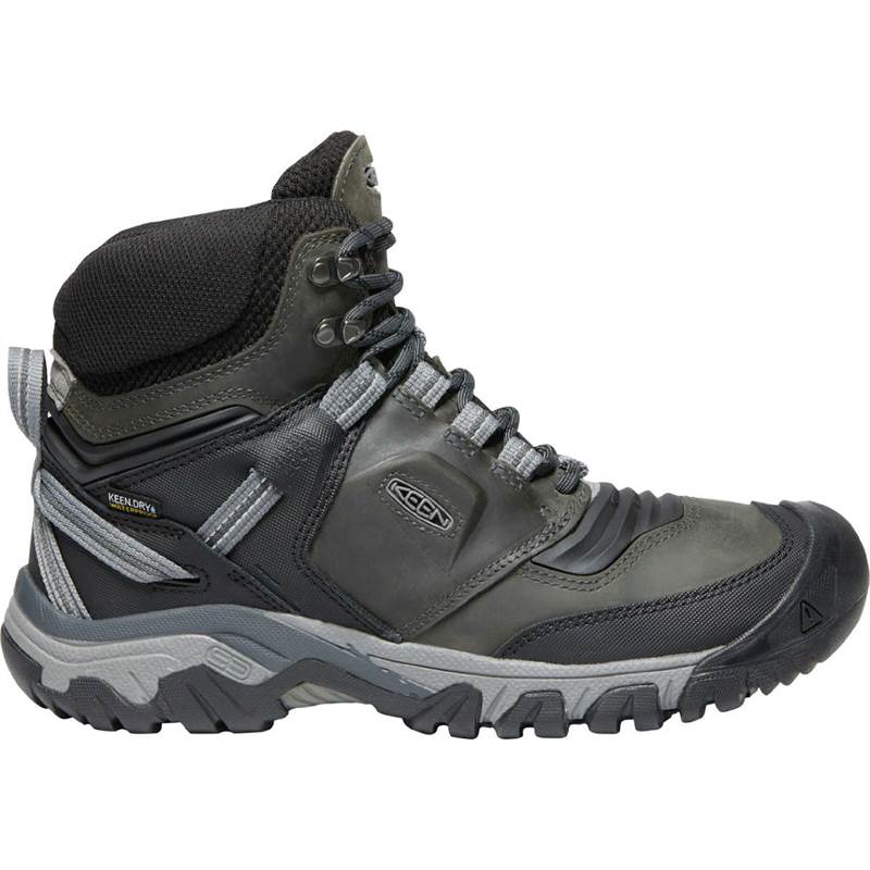 KEEN Mens Ridge Flex Mid Waterproof Boots-4