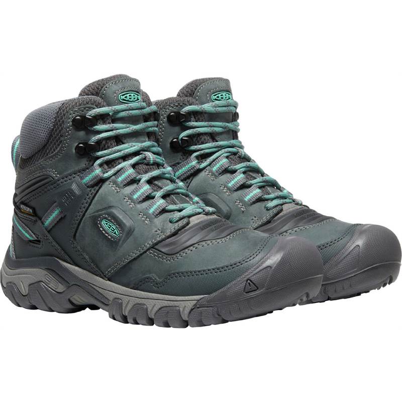 KEEN Womens Ridge Flex Mid Waterproof Hiking Boots-3