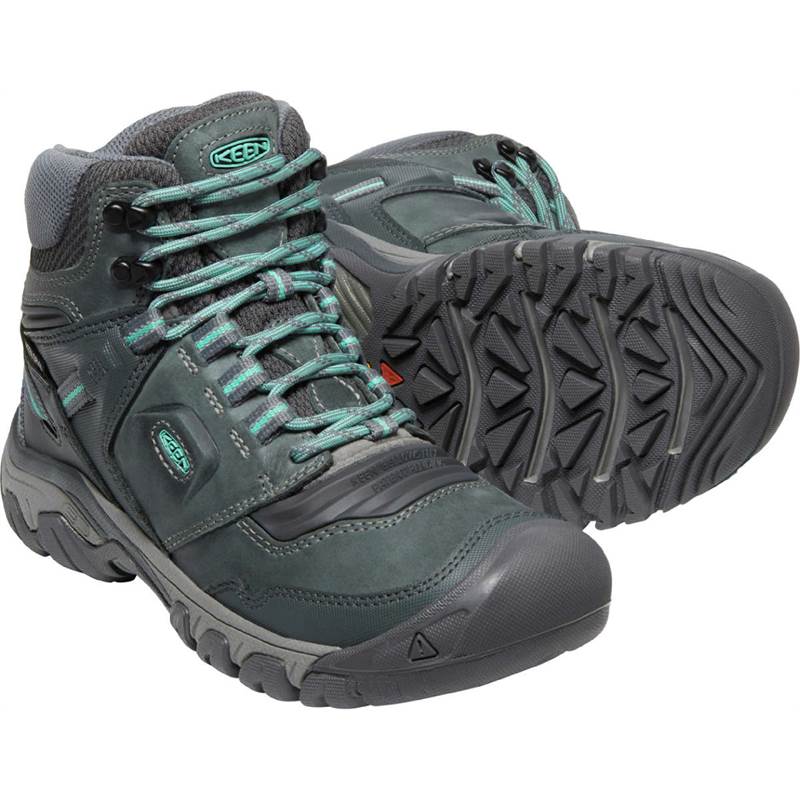 KEEN Womens Ridge Flex Mid Waterproof Hiking Boots-5