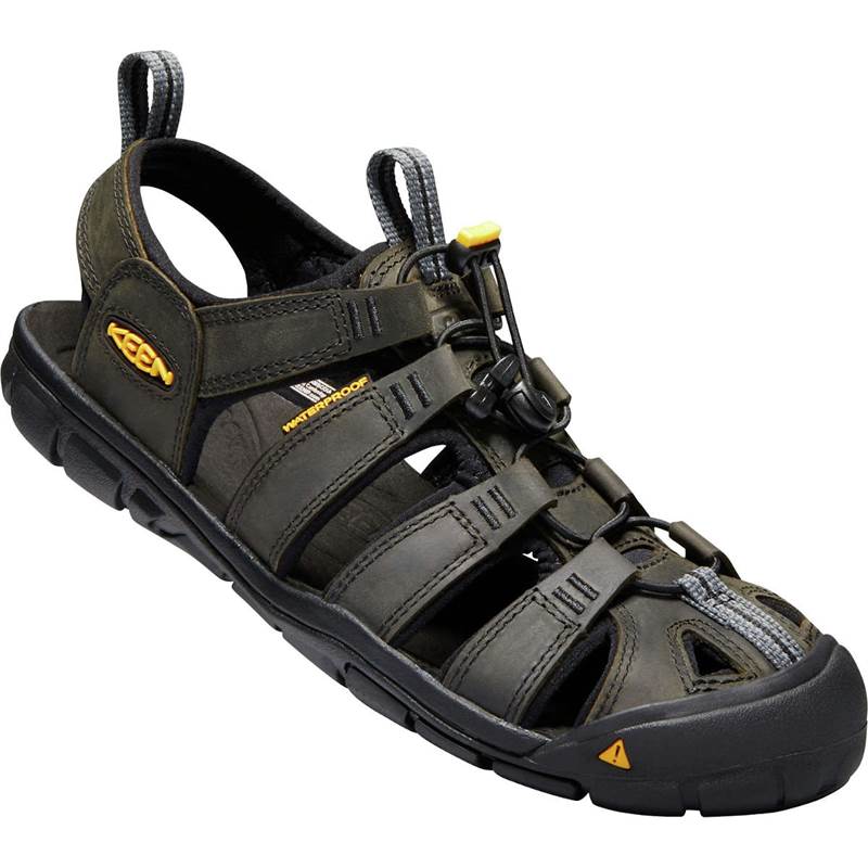 KEEN Mens Clearwater CNX Leather Sandals-1