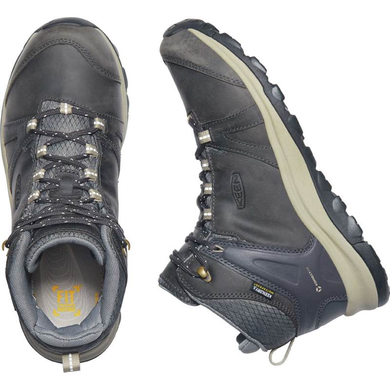KEEN Womens Terradora II Leather Mid Waterproof Hiking Boots-3