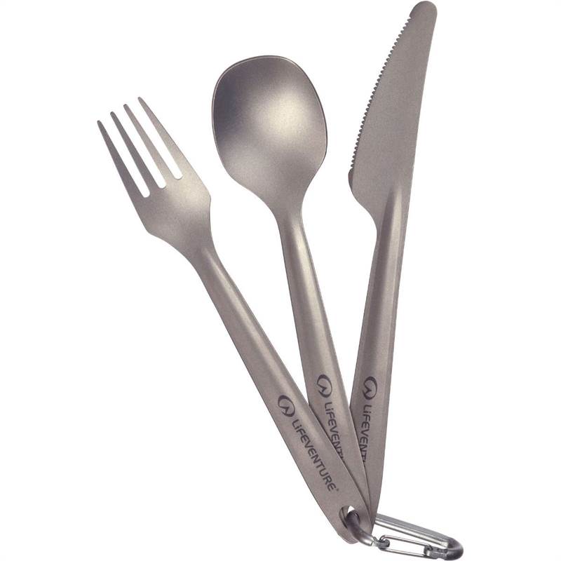 Lifeventure Superlight Titanium Cutlery Set-2