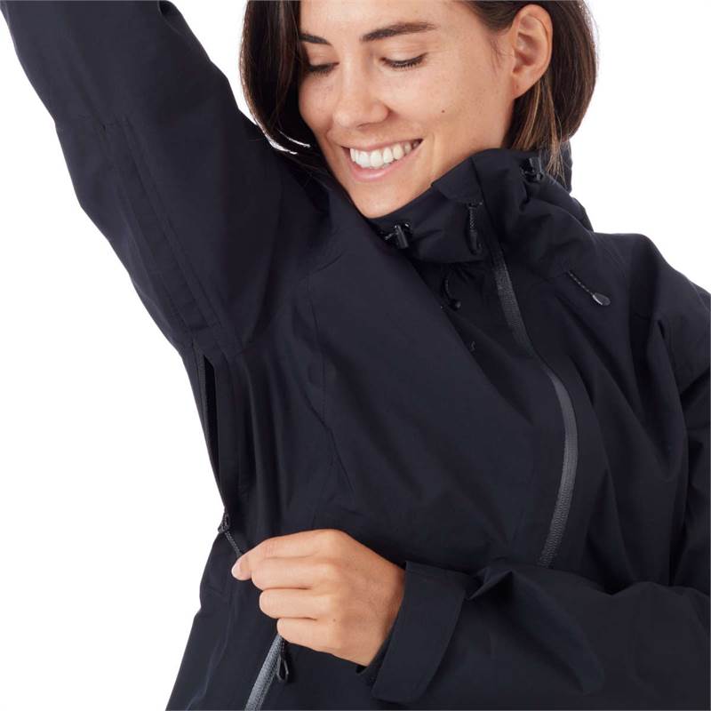 Mammut Womens Convey Tour Waterproof Hardshell Hooded Jacket-5