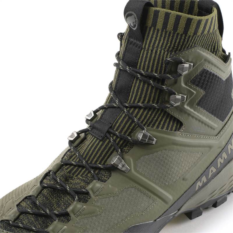 Mammut Mens Ducan Knit High GTX Hiking Shoes-4