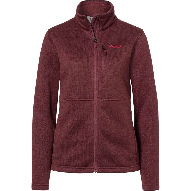 Marmot Womens Drop Line Fleece Jacket-1