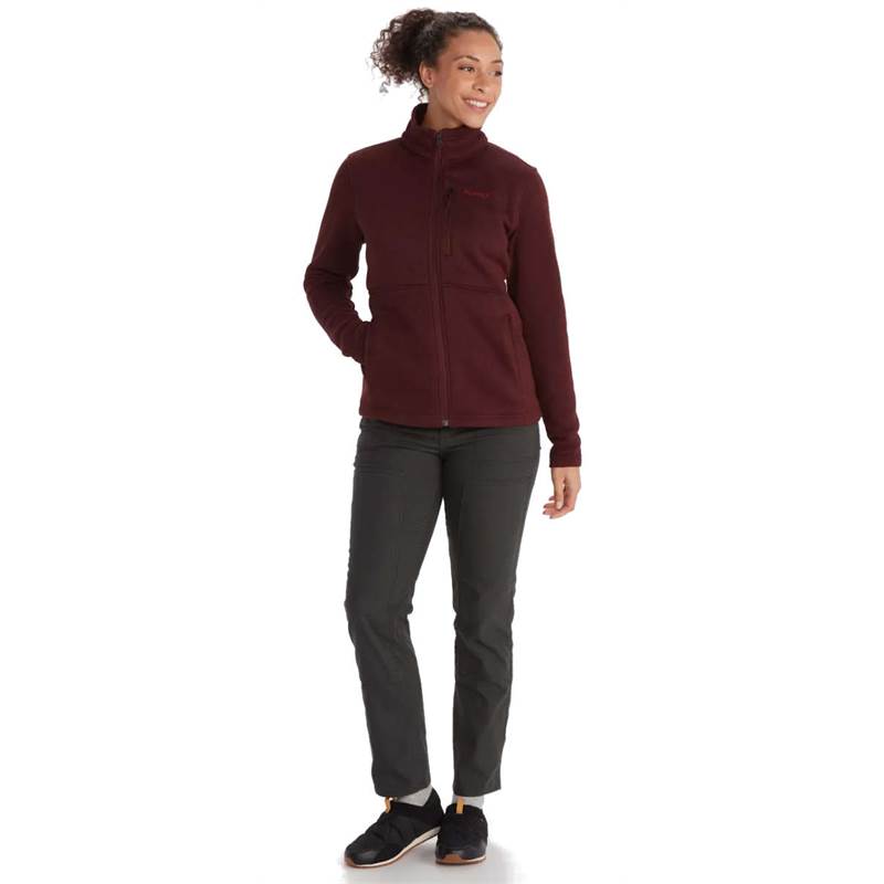 Marmot Womens Drop Line Fleece Jacket-5