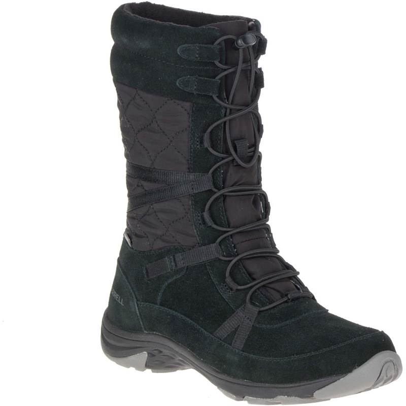 Merrell Womens Approach Tall Waterproof Leather Boots-1