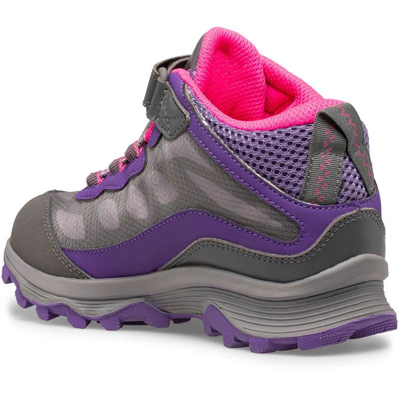 Merrell Kids Moab Speed Mid A/C Waterproof Boots.-4