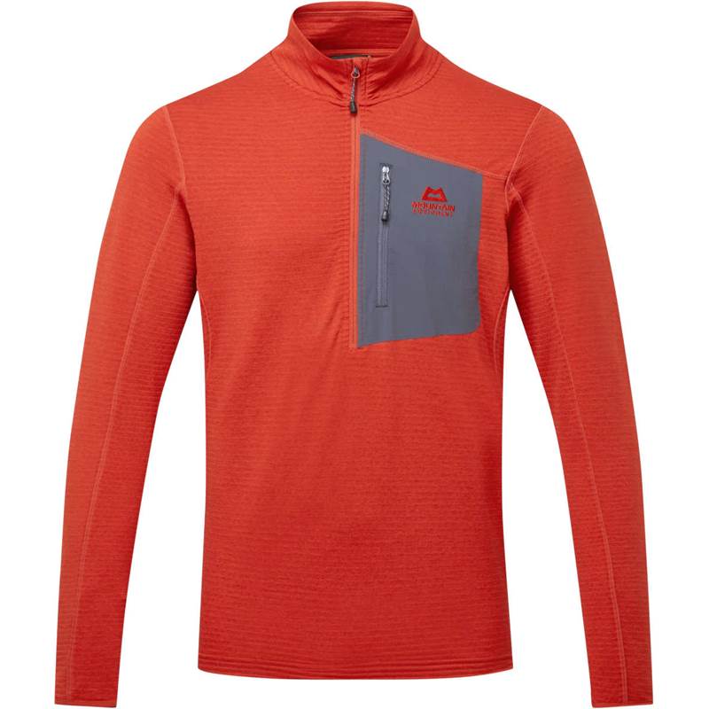 Mountain Equipment Mens Lumiko Zip Tee-1