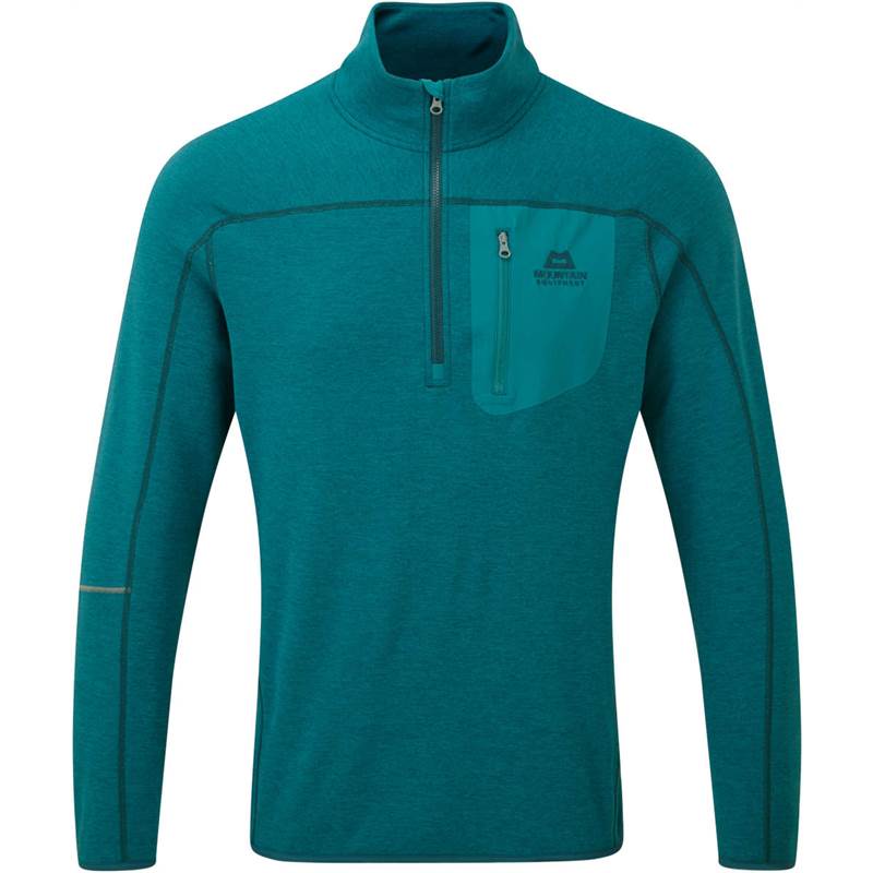 Mountain Equipment Mens Integrity Zip-Tee Top-1