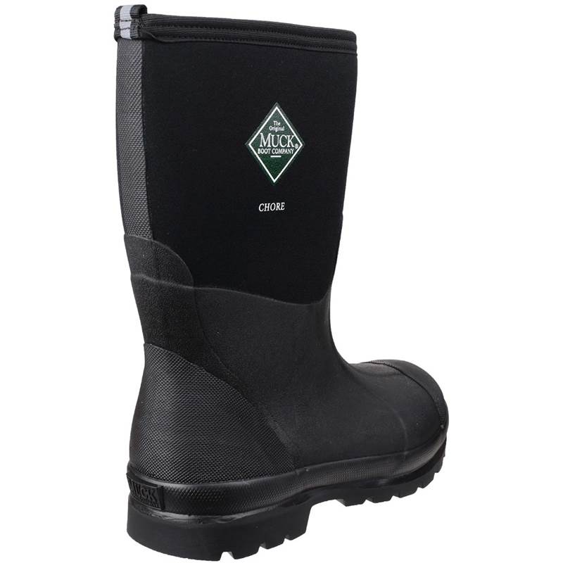 Muck Boot Unisex Chore Classic Short Wellington Boots-3