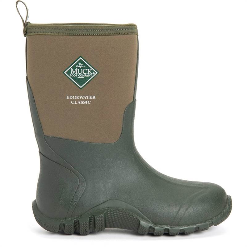 Muck Boot Mens Edgewater Classic Short Wellington Boots-2