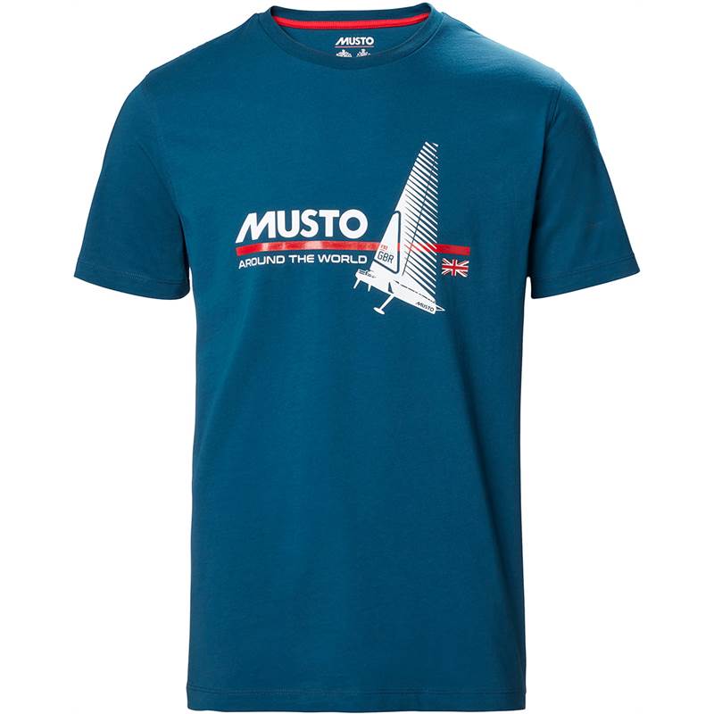 Musto Mens Ocean Born Short Sleeve Tee Top-1